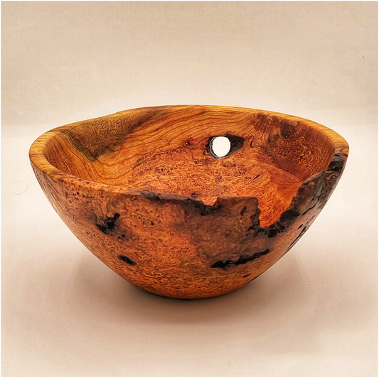 Cherry burl bowl