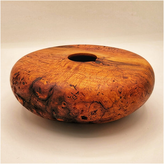 Cherry burl vase